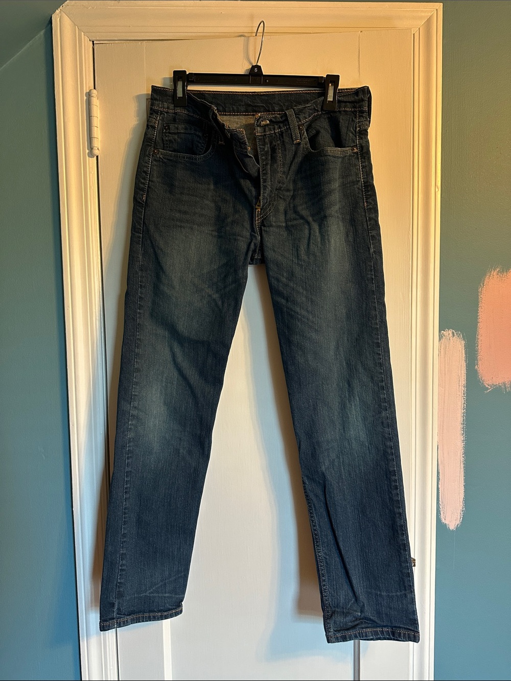 Levi's Men's Indigo Straight Leg Jeans